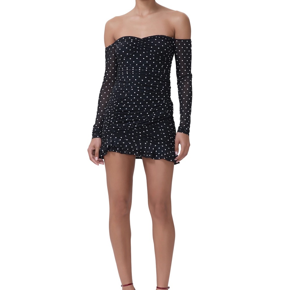 AFRM polka dot dress